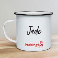 Personalised Paddington Bear Enamel Mug Extra Image 2 Preview